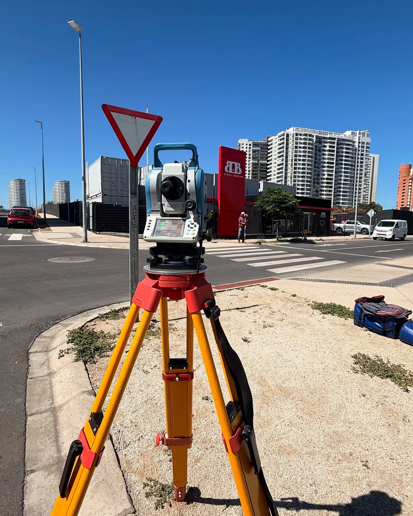 Trabajos de topografía