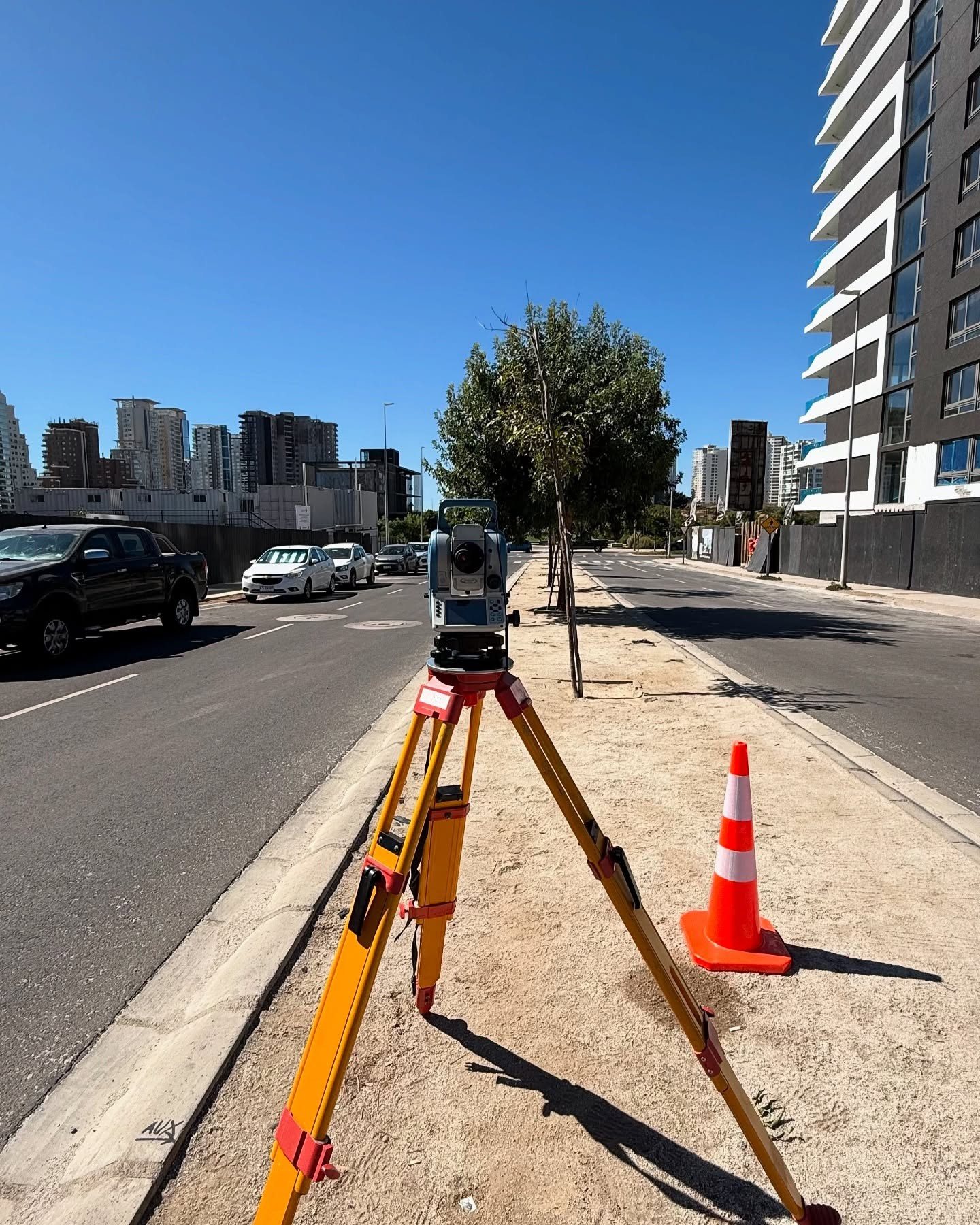 Trabajos de topografía