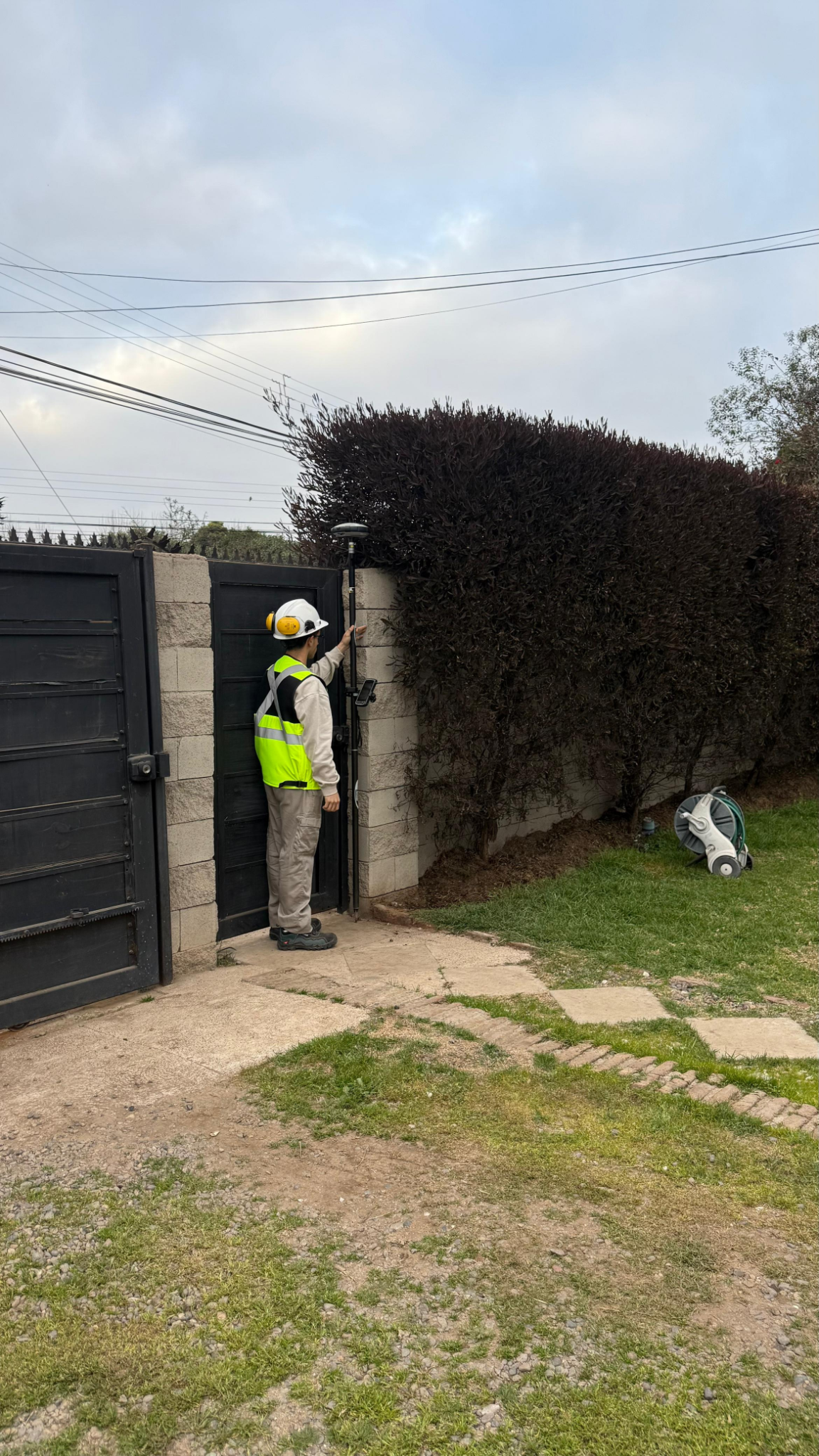 Trabajos de topografía